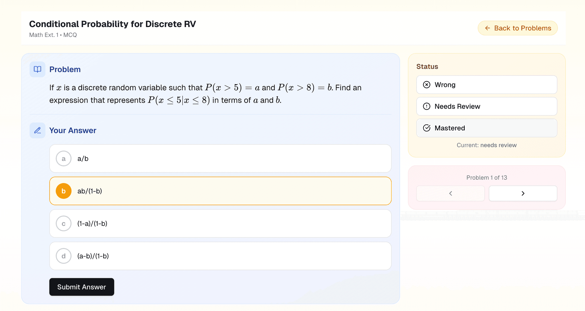 Extracted problem formatted in WQN